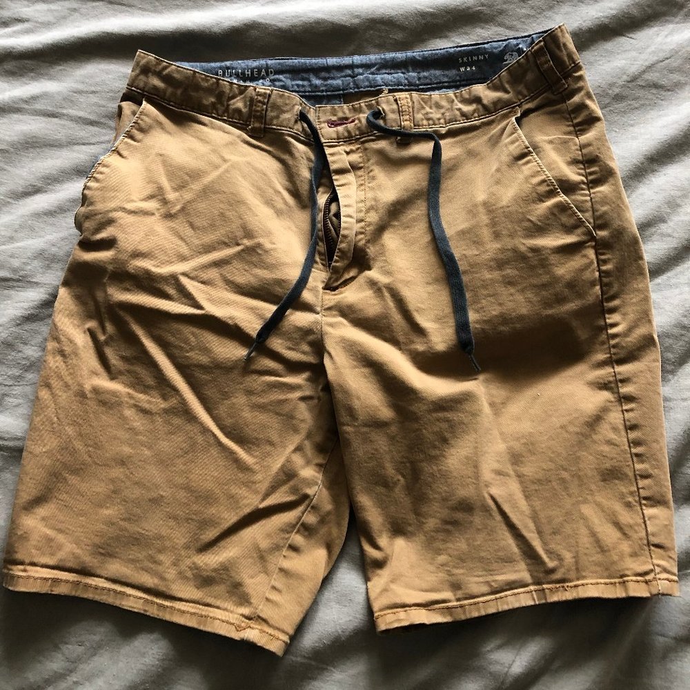 Bullhead Skinny Fit Khaki Short
